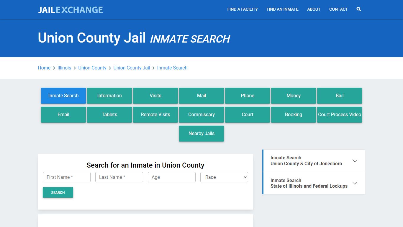 Union County Jail, IL Inmate Search: Roster & Mugshots